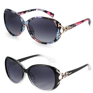 Women's Trendy Multi Frame Shades Eyes Protection Polarized Sunglasses